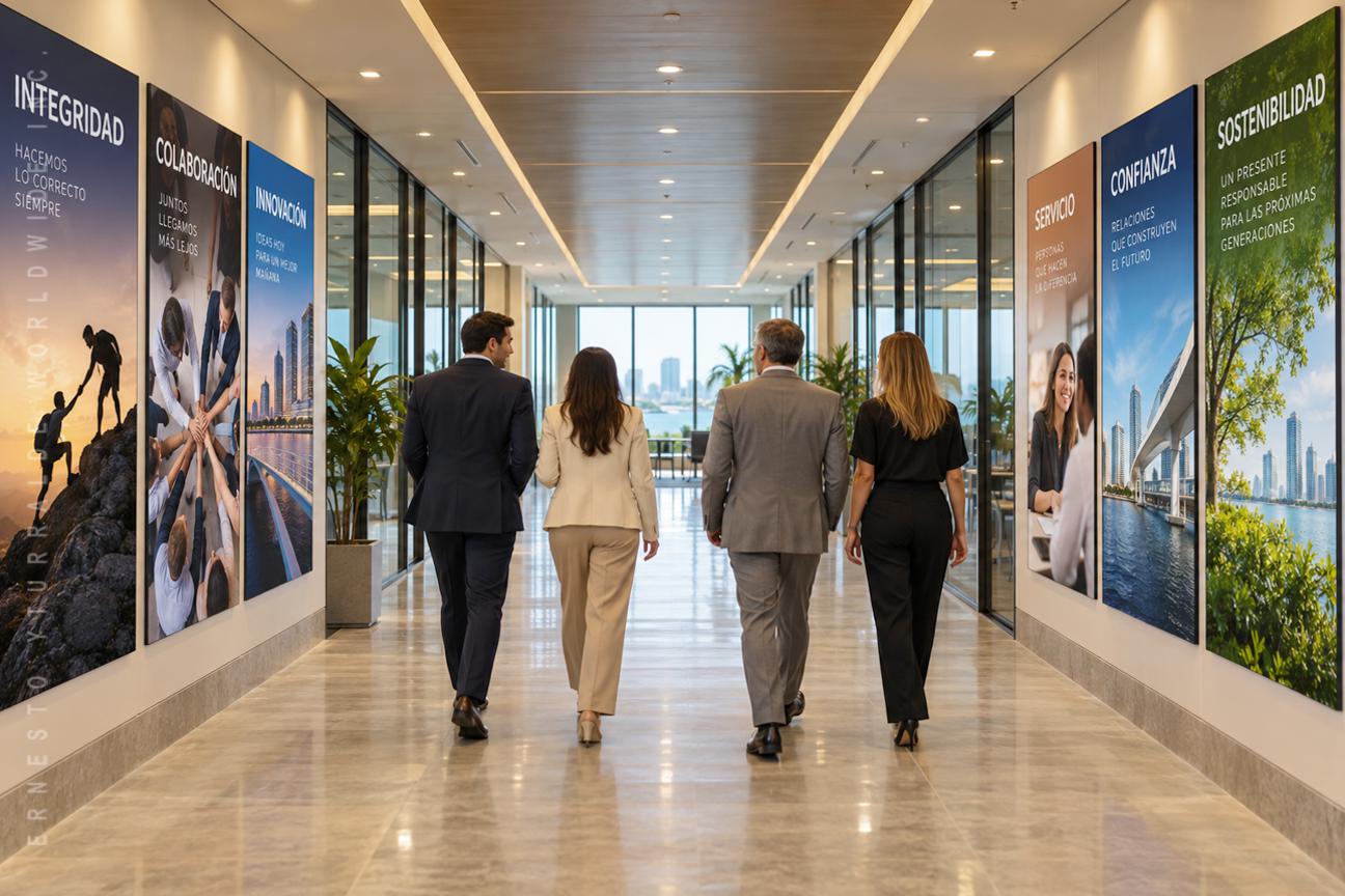 Talleres experienciales para fortalecer y vivir los Valores Corporativos - Ernesto Yturralde Worldwide Inc.